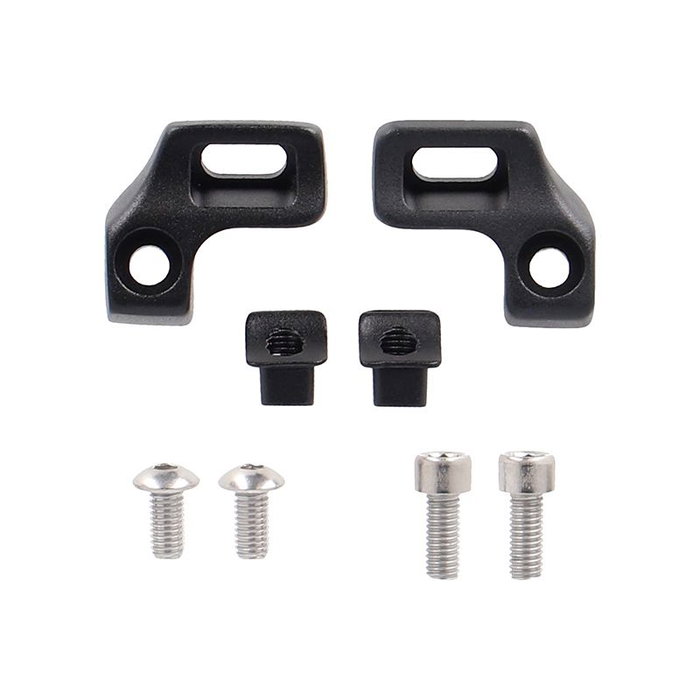 XLC Kit de adaptadores Shimano I-SPEC EV para montaje en frenos Sram Matchmaker X (MMX) XLC Kit de adaptadores Shimano I-SPEC EV para montaje en frenos Sram Matchmaker X (MMX)