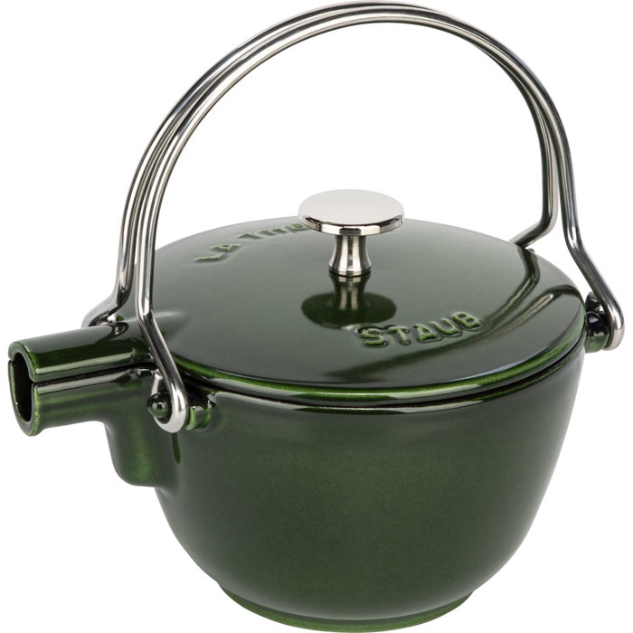 Staub Tetera Redonda de Hierro Fundido Verde 1,15 L Staub Tetera Redonda de Hierro Fundido Verde 1,15 L