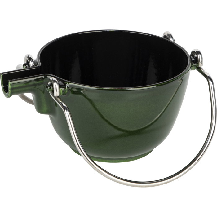 Staub Tetera Redonda de Hierro Fundido Verde 1,15 L Staub Tetera Redonda de Hierro Fundido Verde 1,15 L