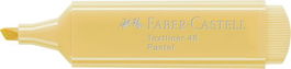 Marcador Fluor Faber-Castell Textliner 1546 Pastel Vainilla (Set de 10)