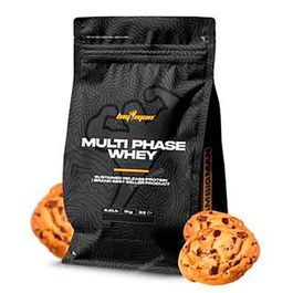 BIGMAN Multi-Phase Whey Proteína de Liberación Sostenida Sabor Cookies 1 Kg Complemento Alimenticio Ideal para Deportistas