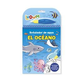 EDITORIAL IMAGILAND, LUDUM - LIBRETA ROTULADOR DE AGUA - EL OCEANO