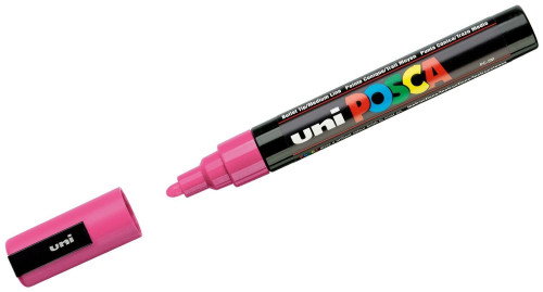 Posca Rotulador PC-5M Rosa Punta Bala 1,8-2,5 mm