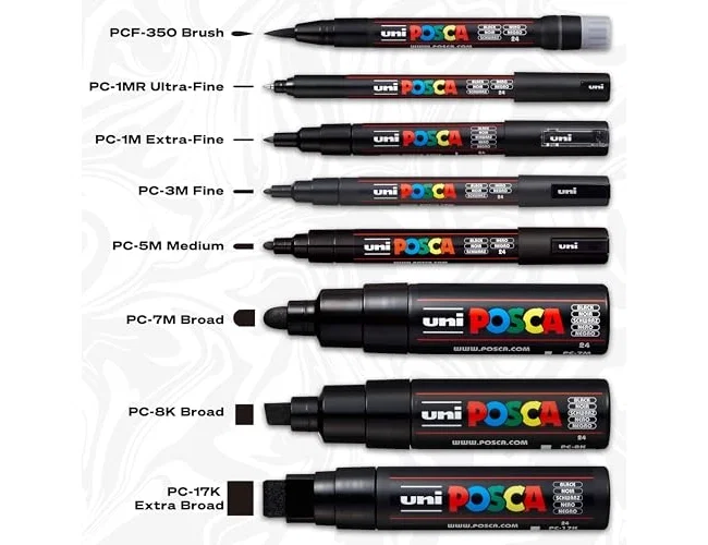 Posca Marcador PC-5M Rosa Punta Bala 1,8-2,5 mm Posca Marcador PC-5M Rosa Punta Bala 1,8-2,5 mm