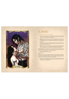 Tebeos Dolmen Editorial S.L. El Tarot del Romantasy: Artbook de las cartas