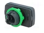 Schneider Electric Interruptor Doble Harmony XB5 22mm Blanco/Negro