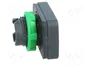 Schneider Electric Interruptor Doble Harmony XB5 22mm Blanco/Negro