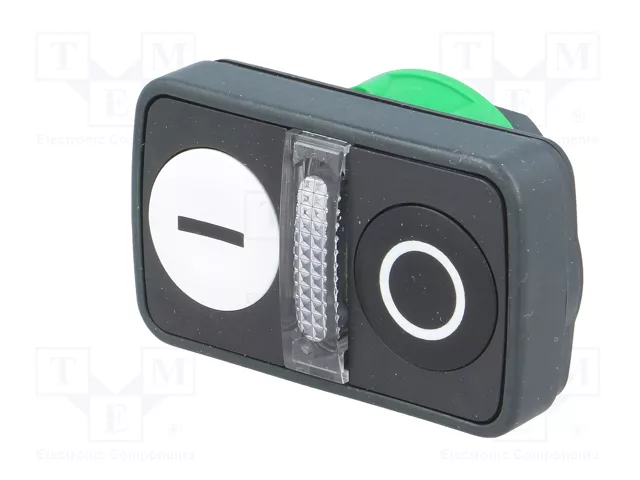 Schneider Electric Interruptor Doble Harmony XB5 22mm Blanco/Negro Schneider Electric Interruptor Doble Harmony XB5 22mm Blanco/Negro