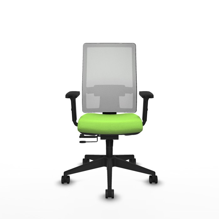 PIQUERAS Y CRESPO Silla de oficina Horna con mecanismo Sincro/Traslack, Pistacho y Blanco PIQUERAS Y CRESPO Silla de oficina Horna con mecanismo Sincro/Traslack, Pistacho y Blanco