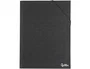 Liderpapel Carpeta clasificadora de fuelle 12 departamentos folio prolongado negra