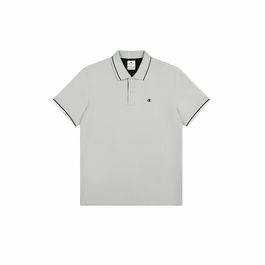 Polo de Manga Corta Hombre Champion Blanco 41