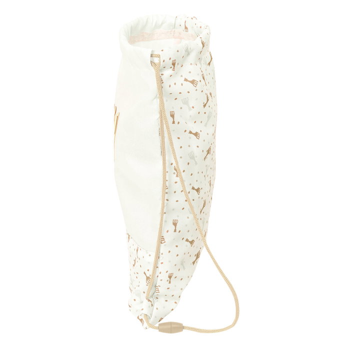Safta Saco Plano Junior Sophie la Girafe Honey 26x34x1 cm