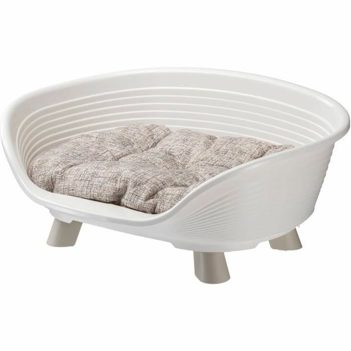 Ferplast Trono 4 Cesta con cojín relax - Blanco Ferplast Trono 4 Cesta con cojín relax - Blanco