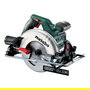 Metabo KS 55 Sierra Circular de Mano, 1200W, Ø Disco 16 cm, 5600 RPM, Profundidad Corte 5.5 cm, Incluye Hoja y Carril Guía