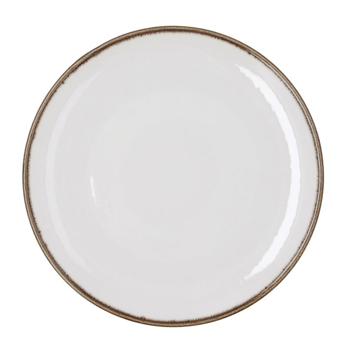 Plato para Pizza Bidasoa Orion Hydrozero Blanco Cerámica Ø 30 cm (6 Unidades)