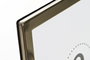 DKD Home Decor Marco de Fotos 20x25 Metal Cristal Plateado