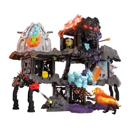 Schleich 42757 MasterCave Smashrador Eldrador Playset, 18 funciones, 6 figuras, 119 piezas, Edades 7+