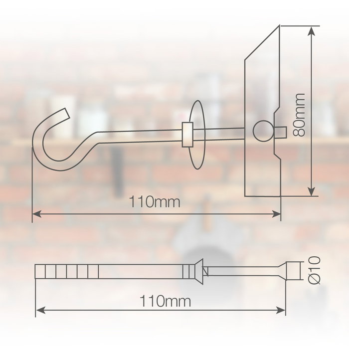 GSC Evolution Bolsa de 2 tacos con gancho Gris