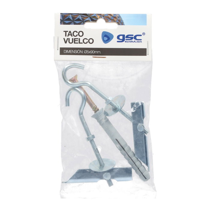 GSC Evolution Bolsa de 2 tacos con gancho Gris
