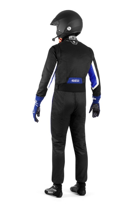 Sparco Traje De Carreras Sprint Pro 2025 Negro-Azul Talla 48 SBRS0006B0K05048 FIA 8856-2018 SFI 3.2A/5