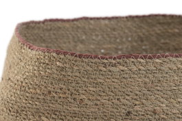 DKD Home Decor Macetero Natural 32 x 22 x 32 cm Set de 3 (2 Unidades)