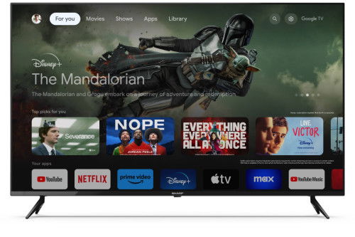 Sharp 50GL4060E Televisor 50" 4K Ultra HD Smart TV Wifi Negro