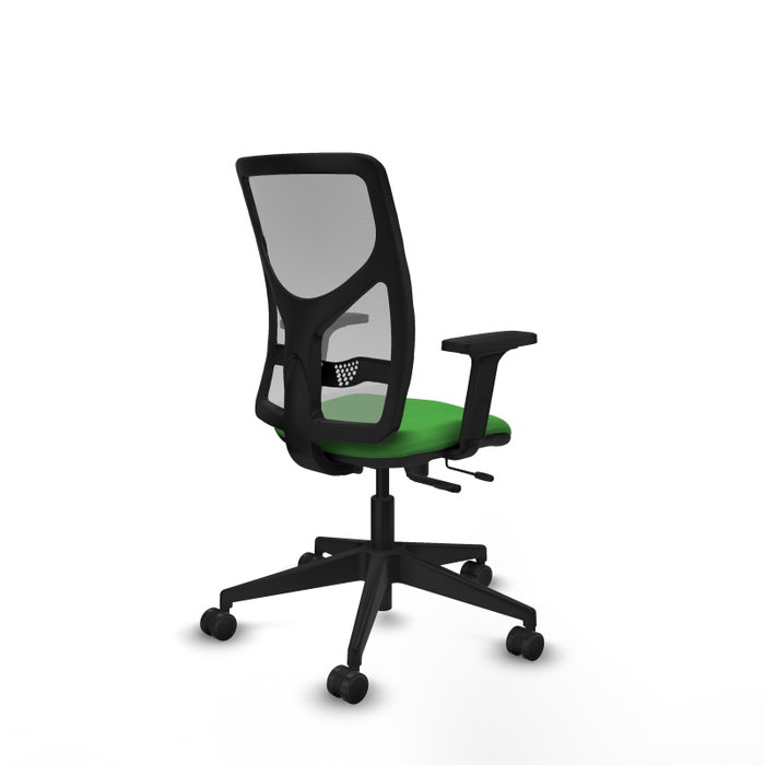 PIQUERAS Y CRESPO Silla de oficina Motilla Verde con mecanismo Sincro/Traslack PIQUERAS Y CRESPO Silla de oficina Motilla Verde con mecanismo Sincro/Traslack