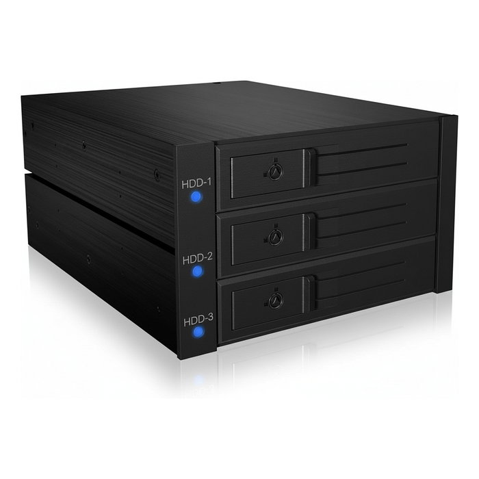 ICY BOX IB-573SSK-12G Backplane para 3x SATA 3,5 pulg. HDD ICY BOX IB-573SSK-12G Backplane para 3x SATA 3,5 pulg. HDD