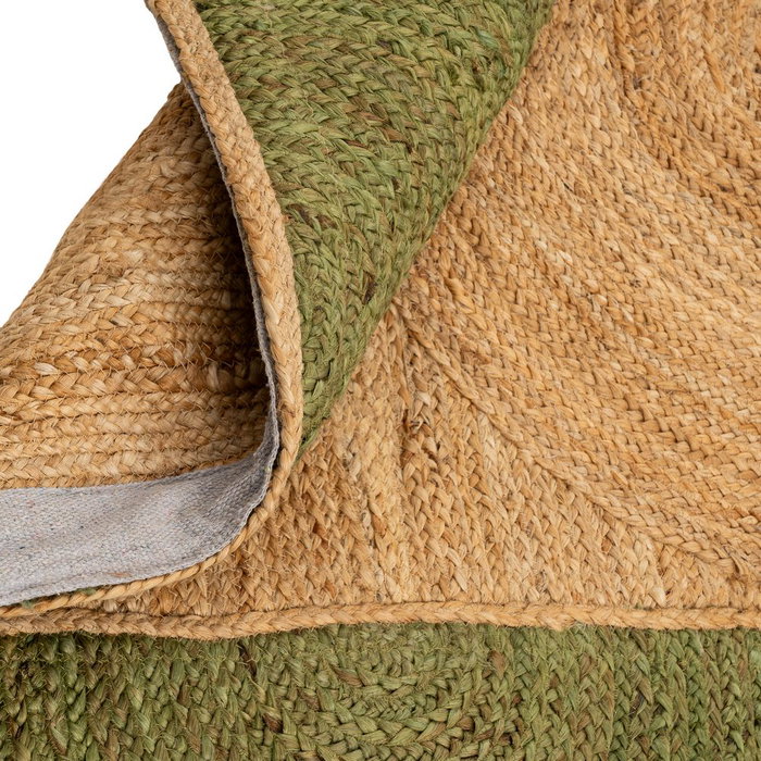 Alfombra Natural-Verde Yute Decoración 200 X 290 cm Alfombra Natural-Verde Yute Decoración 200 X 290 cm
