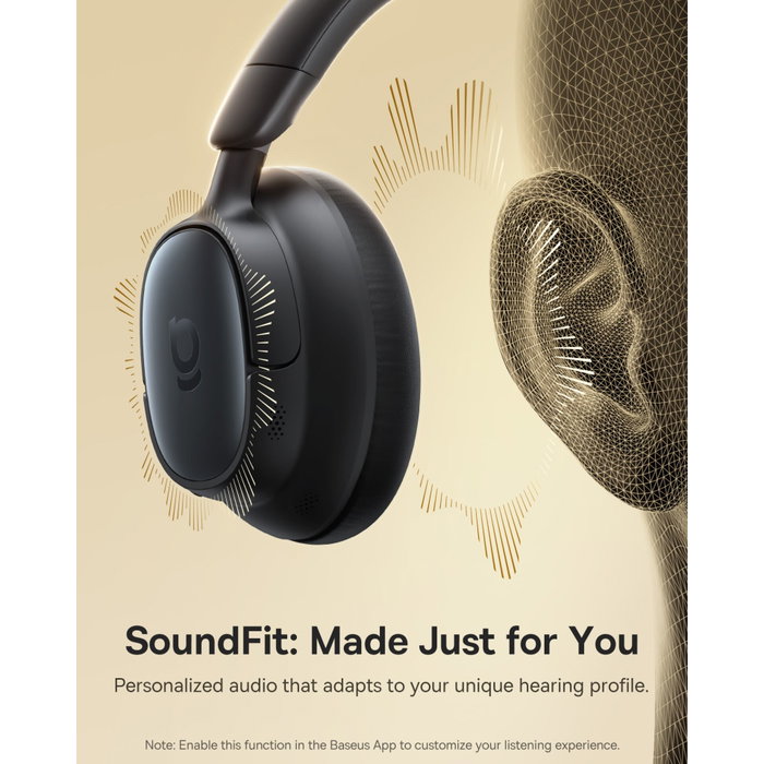 BASEUS Boiwe MH1 Auriculares Inalámbricos con Cancelación de Ruido, Cosmic Black BASEUS Boiwe MH1 Auriculares Inalámbricos con Cancelación de Ruido, Cosmic Black