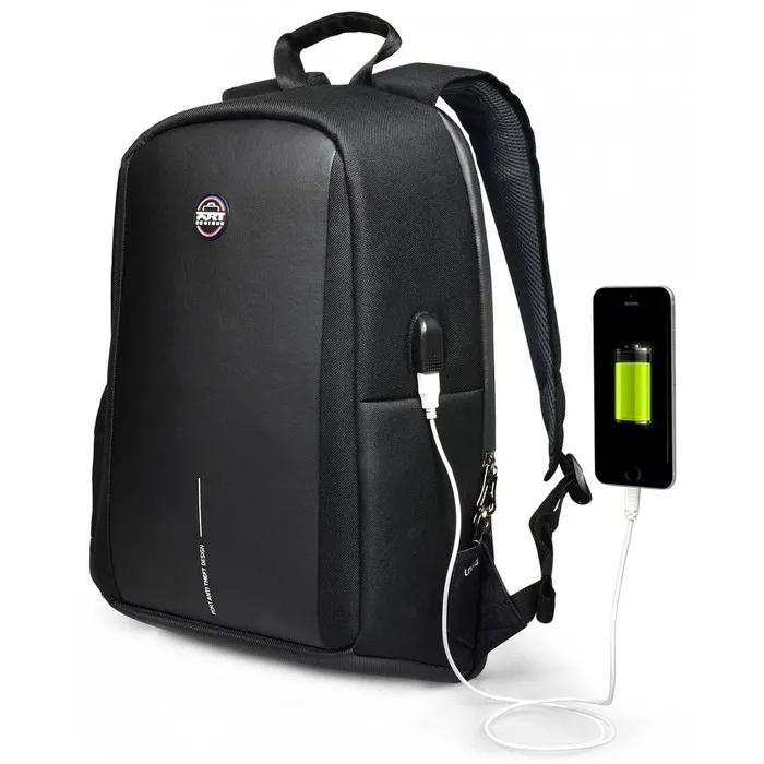 Mochila para Portátil Port Designs CHICAGO EVO BP 13/15.6’’ Negro Monocromo
