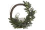 DKD Home Decor Corona de PVC para Sobremesa Verde