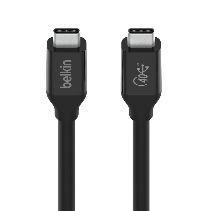 Belkin Cable USB4 USB-C a USB-C de 0,8 m Negro