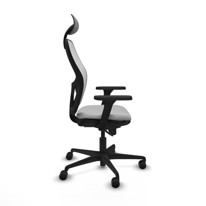 PIQUERAS Y CRESPO Silla de oficina Jorquera con mecanismo Sincro, brazos 3D y cabecero fijo PIQUERAS Y CRESPO Silla de oficina Jorquera con mecanismo Sincro, brazos 3D y cabecero fijo