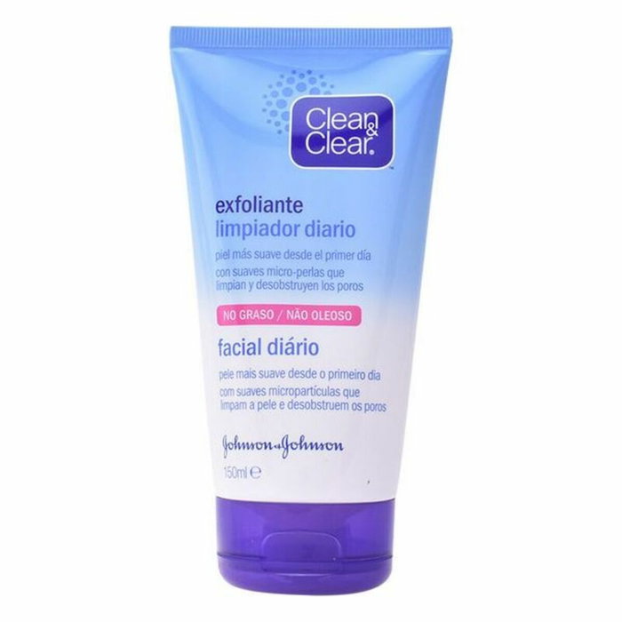 Clean & Clear Exfoliante Limpiador Diario 150 ml