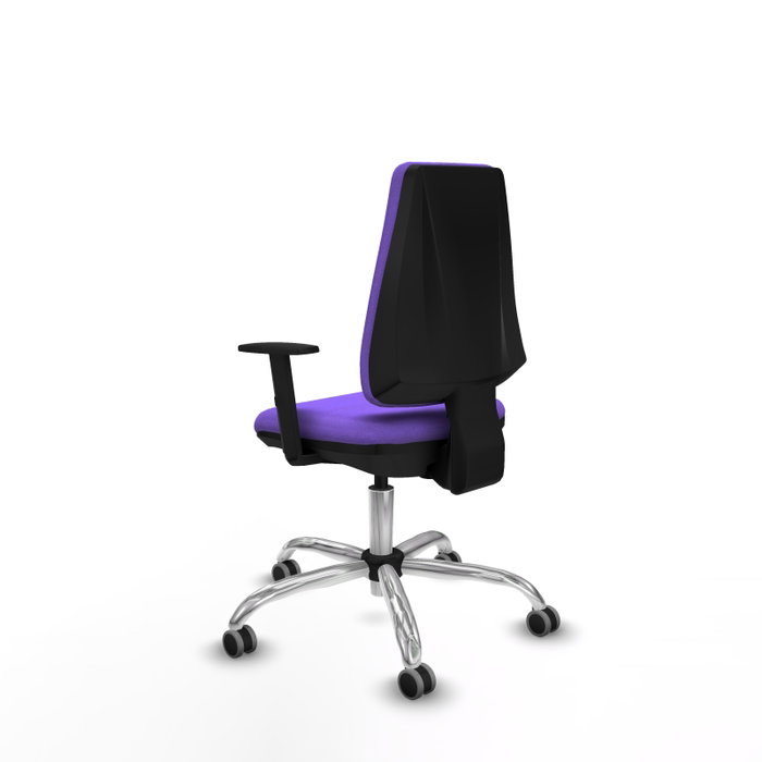 PIQUERAS Y CRESPO Silla de oficina Elche Lila con Brazos 1D PIQUERAS Y CRESPO Silla de oficina Elche Lila con Brazos 1D