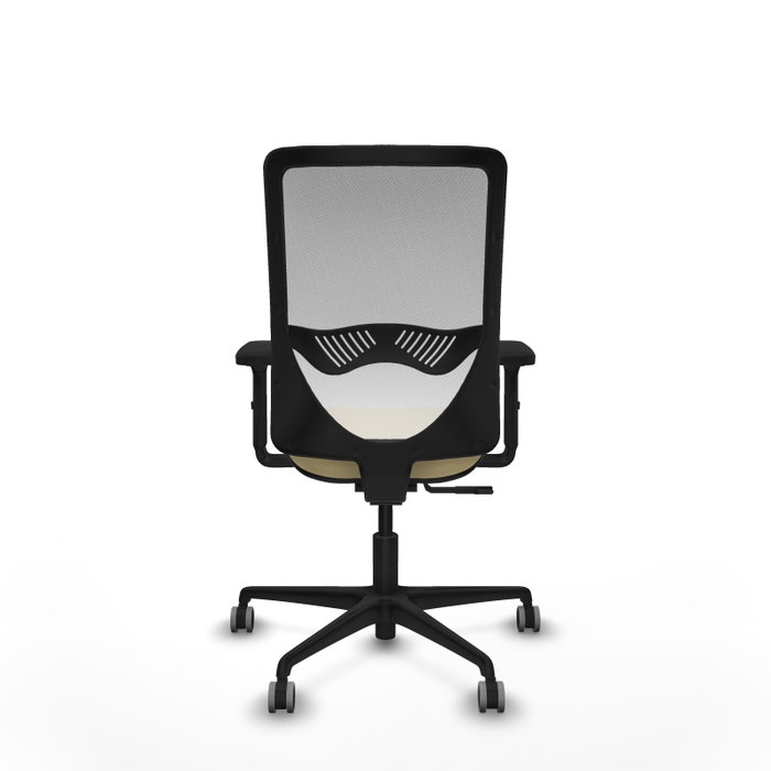 PIQUERAS Y CRESPO Silla de oficina Zulema con mecanismo Sincro, Crema y Blanco PIQUERAS Y CRESPO Silla de oficina Zulema con mecanismo Sincro, Crema y Blanco