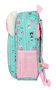 Mochila Escolar Na!Na!Na! Surprise Bunny Rosa Turquesa 28 x 34 x 10 cm