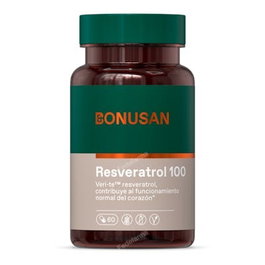 BONUSAN Resveratrol 100 Mg 60 Cápsulas | Protección Celular Frente al Daño Oxidativo