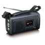 Lenco PDR-055 Radio de Emergencia Negra