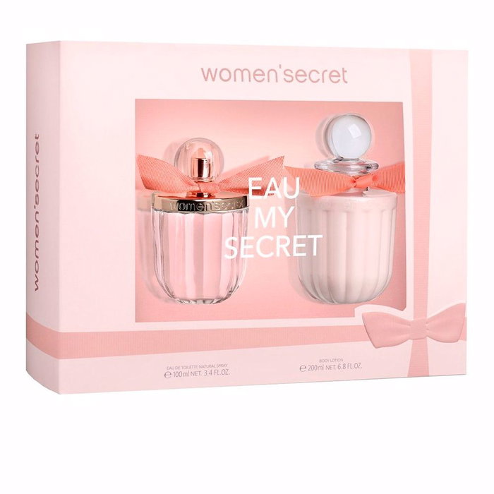 Women'Secret EAU MY SECRET Lote - Cofre de Regalo para Mujer con Eau de Toilette 100 ml y Loción Corporal 200 ml