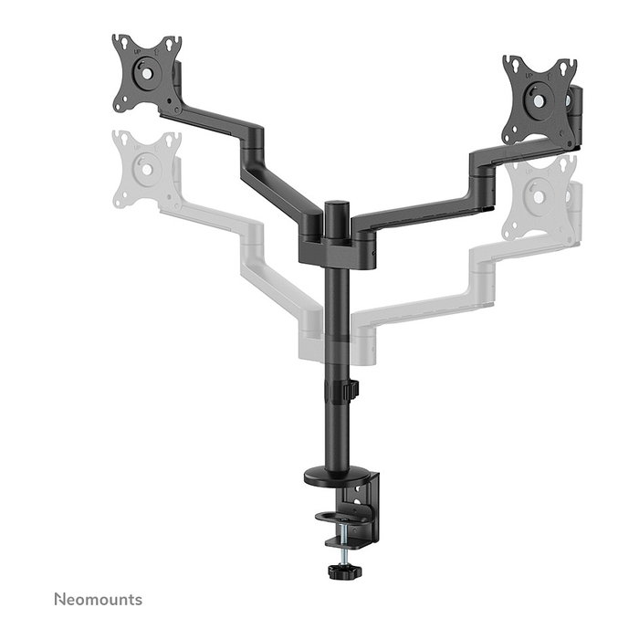 Neomounts Brazo de Monitor para Escritorio DS60-425BL2 - Soporte VESA 100x100/75x75 mm para Pantallas de 17 a 27 Pulgadas, Hasta 8 kg, Ajustable en Altura, Giro 360°, Negro Neomounts Brazo de Monitor para Escritorio DS60-425BL2 - Soporte VESA 100x100/75x75 mm para Pantallas de 17 a 27 Pulgadas, Hasta 8 kg, Ajustable en Altura, Giro 360°, Negro