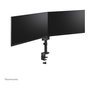 Neomounts Brazo de Monitor para Escritorio DS60-425BL2 - Soporte VESA 100x100/75x75 mm para Pantallas de 17 a 27 Pulgadas, Hasta 8 kg, Ajustable en Altura, Giro 360°, Negro