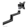 Neomounts Brazo de Monitor para Escritorio DS60-425BL2 - Soporte VESA 100x100/75x75 mm para Pantallas de 17 a 27 Pulgadas, Hasta 8 kg, Ajustable en Altura, Giro 360°, Negro