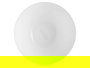 Vivalto Bol Opal Liso Blanco Vidrio 24 cm (Set de 18)