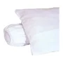 Toison D'Or Funda de Almohada 100% Algodón Cepillado 60x60 cm Blanco