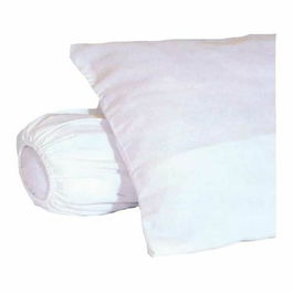 Toison D'Or Funda de Almohada 100% Algodón Cepillado 60x60 cm Blanco