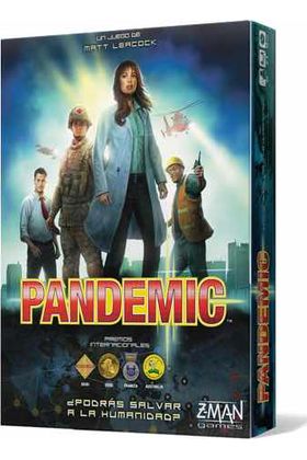 Asmodee Pandemic Juego de Mesa Cooperativo