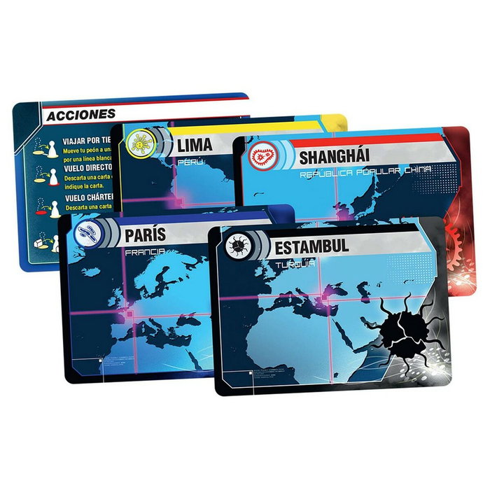 Asmodee Pandemic Juego de Mesa Cooperativo Asmodee Pandemic Juego de Mesa Cooperativo