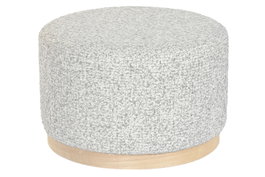 DKD Home Decor Descalzadora Poliester Gris Claro